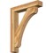 Ekena Millwork Legacy Block Rough Sawn Bracket w/ Offset Brace, Western Red Cedar, 6"W x 30"D x 38"H BKT0604X30X38LEC05RWR - alternate 1